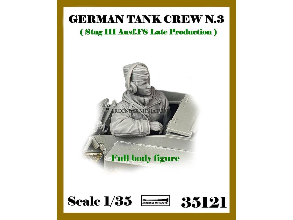 GERMAN TANK CREW N.3 (Stug III. Ausf. F8 late production)