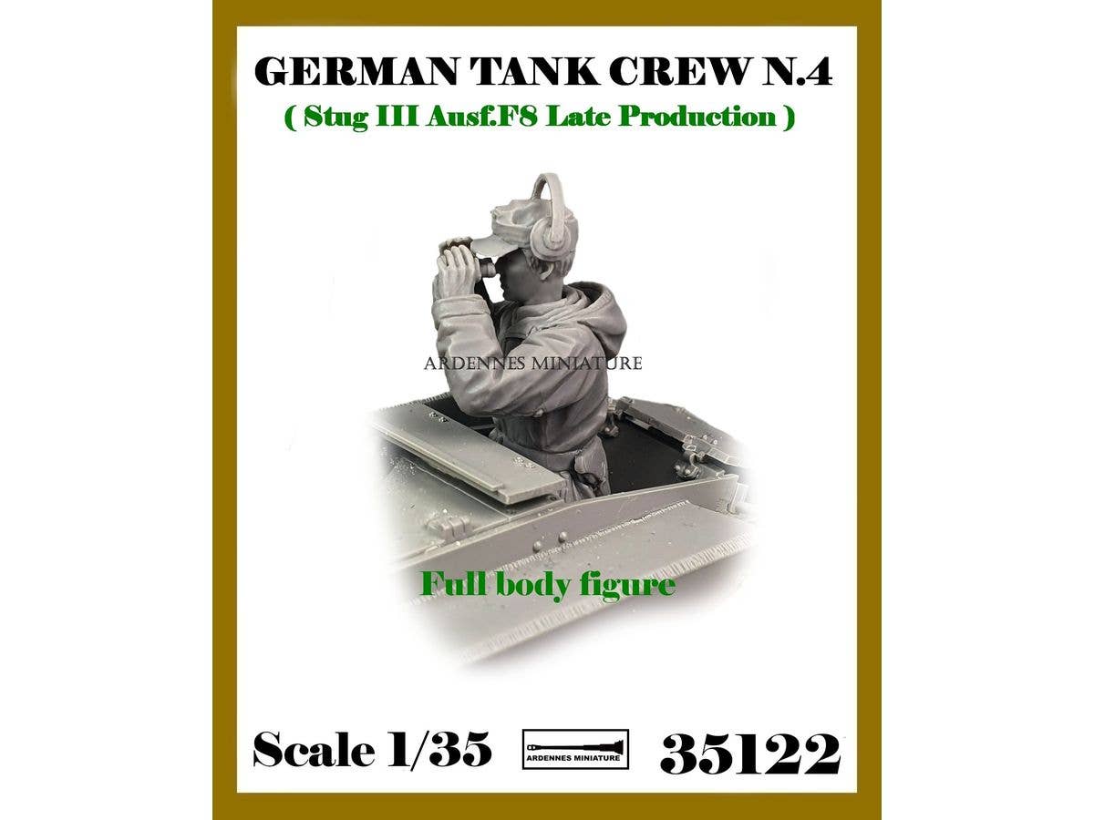 GERMAN TANK CREW N.4 (Stug III. Ausf. F8 late production)