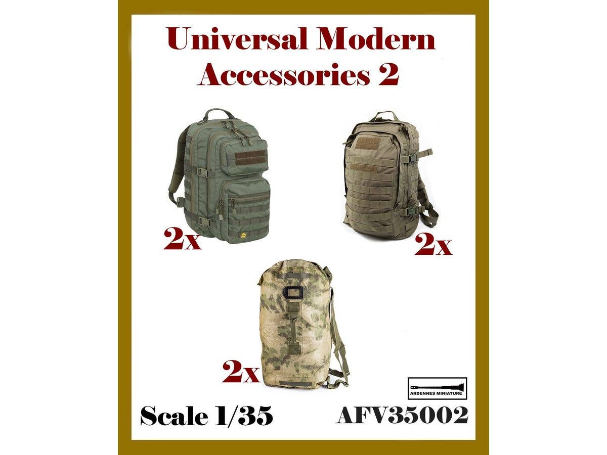 Universal Modern Accessories 2 Medium Backpack (6pcs)