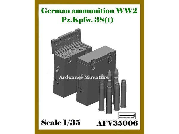 WWII German Pz.Kpfw.38(t) Ammunition Box Set