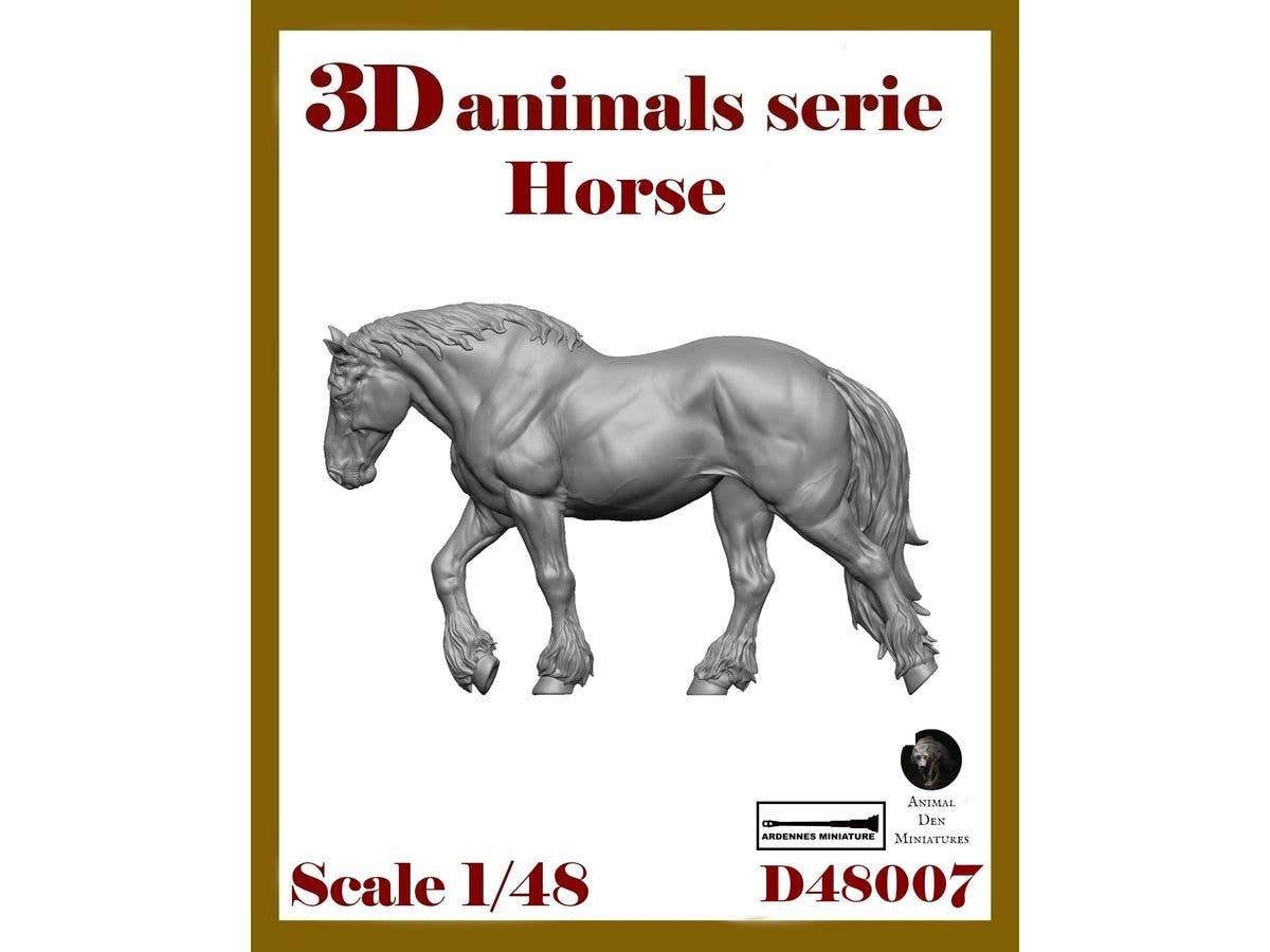3D Animal Series - HORSE