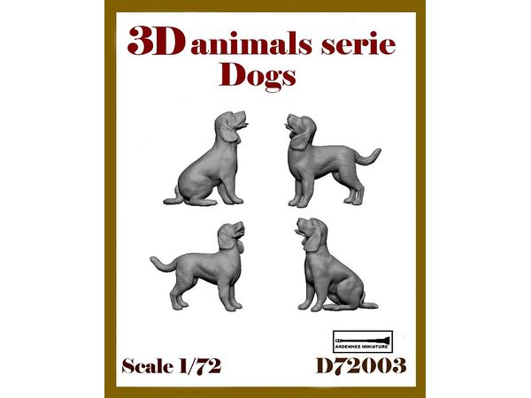 3D Animal Series - Dogs