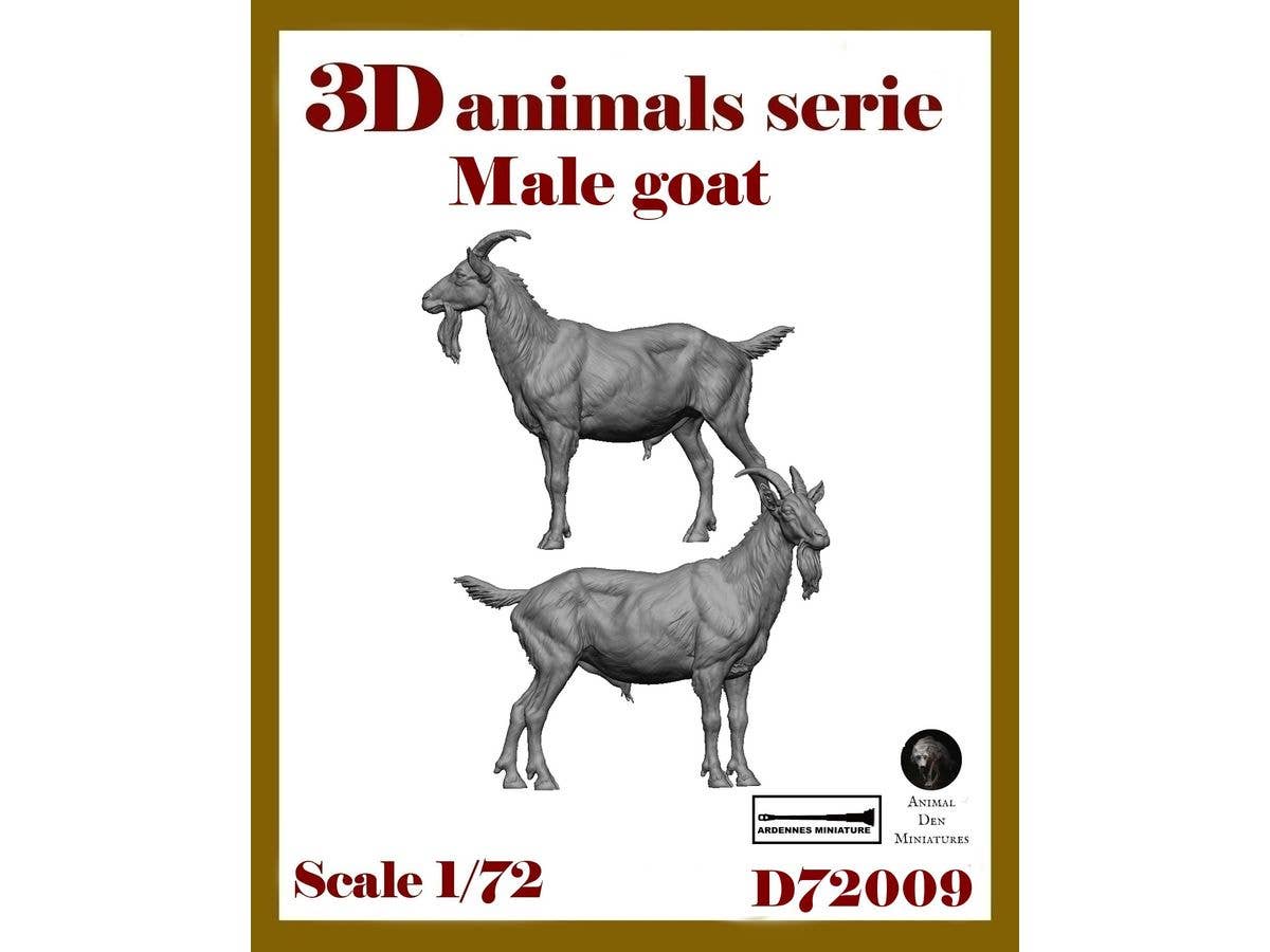 3D Animal Series - Male Goat