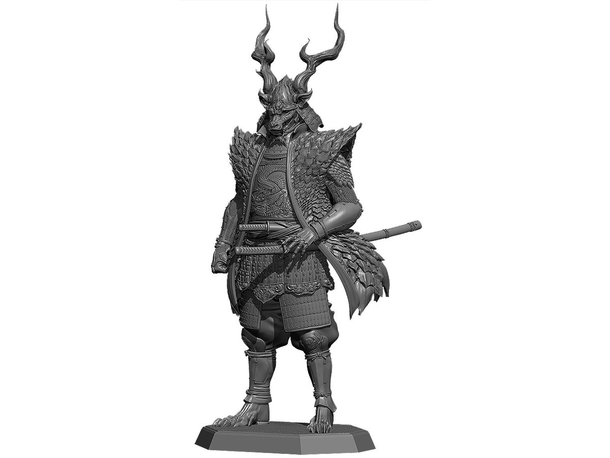 Zodiac Warrior: Dragon Ready-to-Assemble Plastic Model Kit (Rerelease)