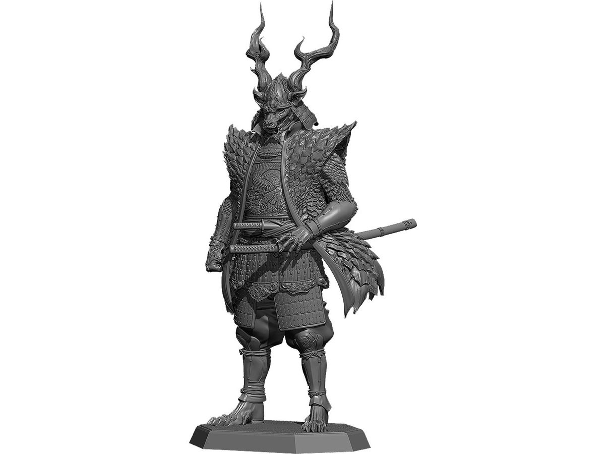 Zodiac Warrior: Dragon Ready-to-Assemble Plastic Model Kit