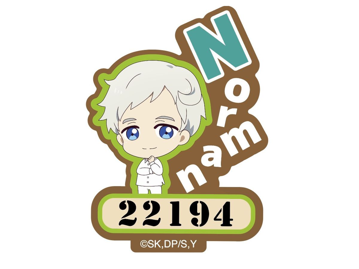 The Promised Neverland: Soft PVC Sticker YNPV-02: Norman