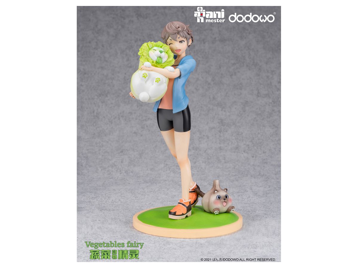 ANIMESTER x DODOWO Vegetable Fairy Figure Sai-chan and Hakusaine