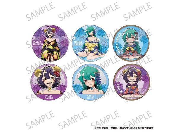 Gushing Over Magical Girls: Trading Character Badges 1Box 6pcs