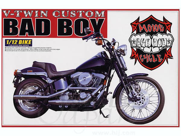 アオシマ V-TWIN CUSTOM ELECTRA GLIDE 1/12 Aoshima 1/12 Harley-Davidson Ultra Classic V-twin Custom, by