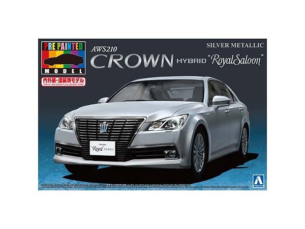 AWS210 Toyota Crown Hybrid Royal Saloon G 2012 Silver Metallic