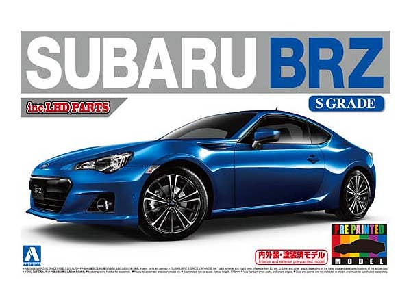 Subaru BRZ 2012 WR Blue Mica
