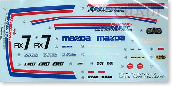 Racing Beat RX-7 Bonneville L. Hand | HLJ.com