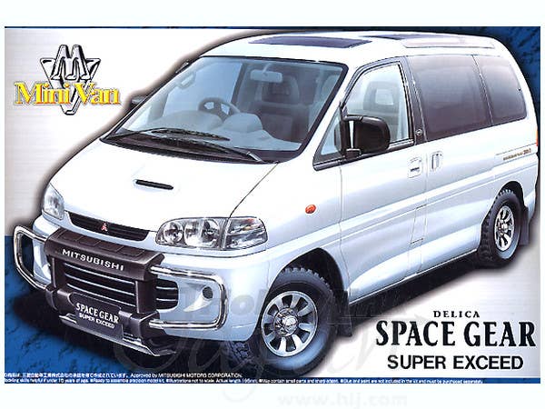 ミニカー MITSUBISHI DELICA SPACE GEAR SUPER EXCEE Mitsubishi Delica Space Gear Super Exceed | HLJ.com