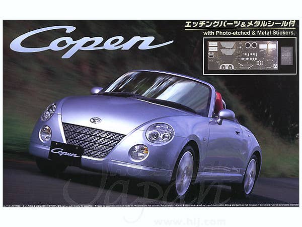 Daihatsu Copen w/Photo-Etched Parts & Metal Sticke | HLJ.com