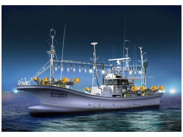 1/64 Squid Fishing Boat Ryoei-Maru No. 27