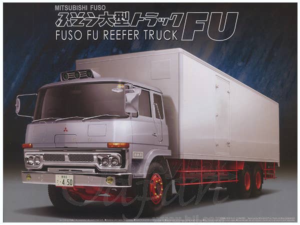 自動車 MITSUBISHI FUSO FU REEFER TRUCK 1/32 Mitsubishi Fuso FU Reefer Truck | HLJ.com