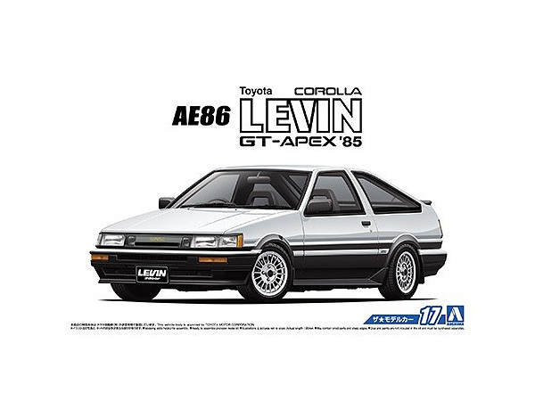 Toyota AE86 Corolla Levin GT-APEX '85