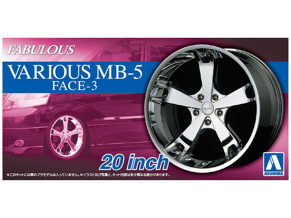 Fabulous Various MB-5 FACE-3 20 Inch