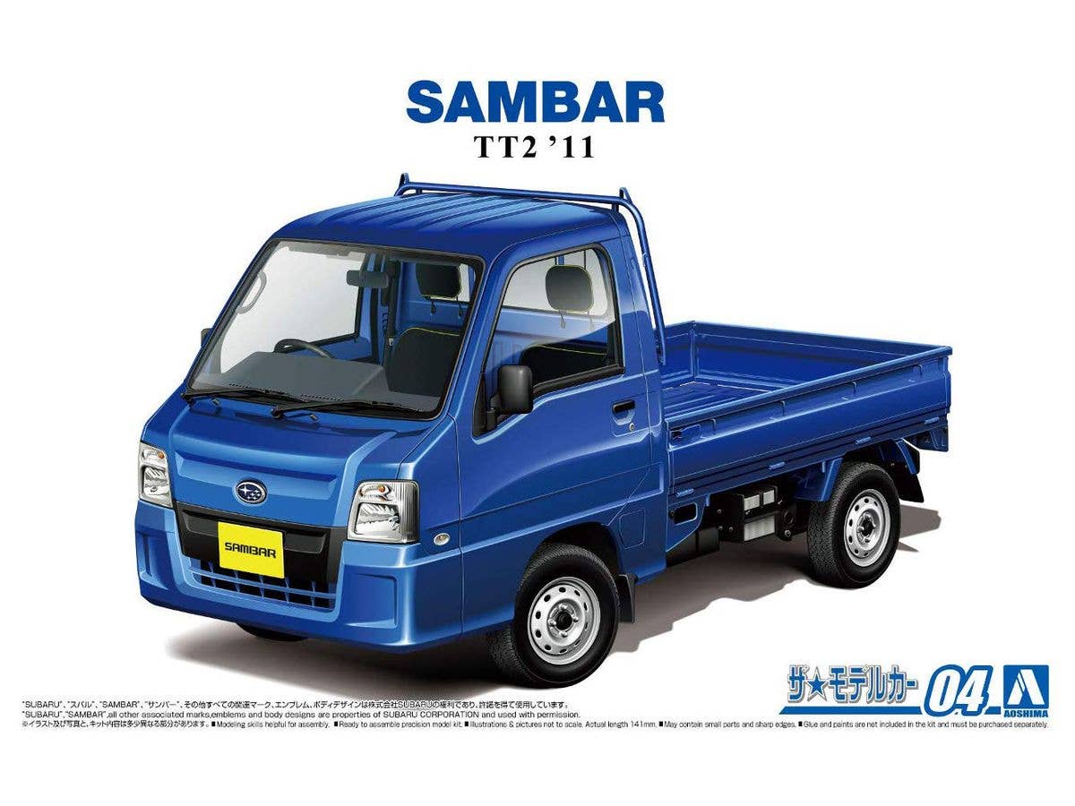 Subaru TT2 Sambar Truck WR Blue Limited '11