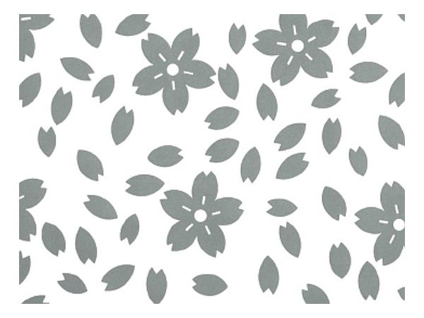 Aoshima Sakura Metallic Pattern Sticker 2020