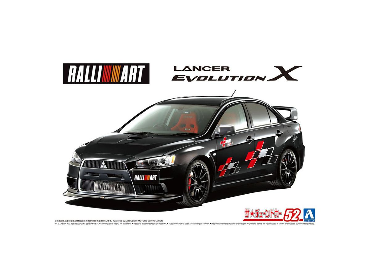 Ralliart CZ4A Lancer Evolution X '07 (Mitsubishi)