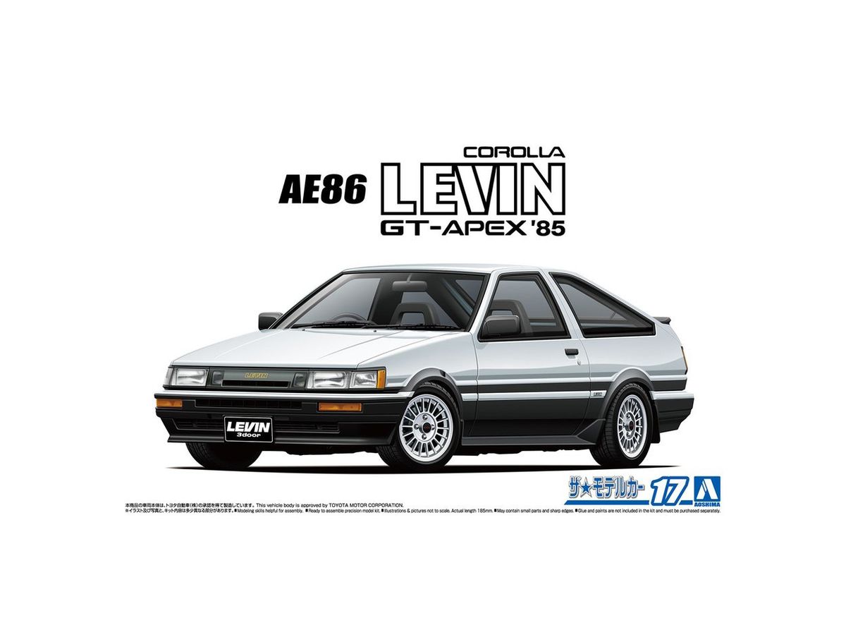 Toyota AE86 Corolla Levin GT-APEX '85