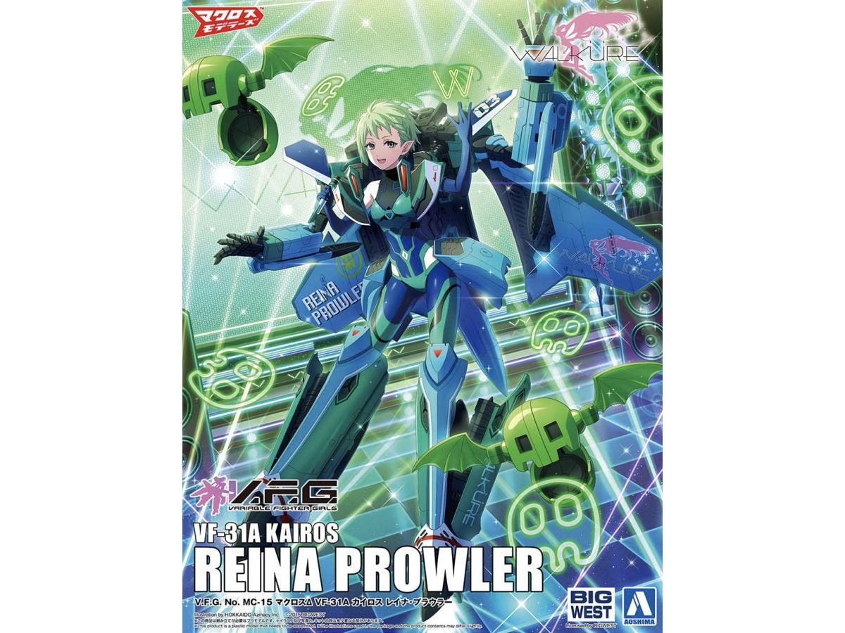V.F.G. Macross Delta VF-31A Kairos Reina Prowler
