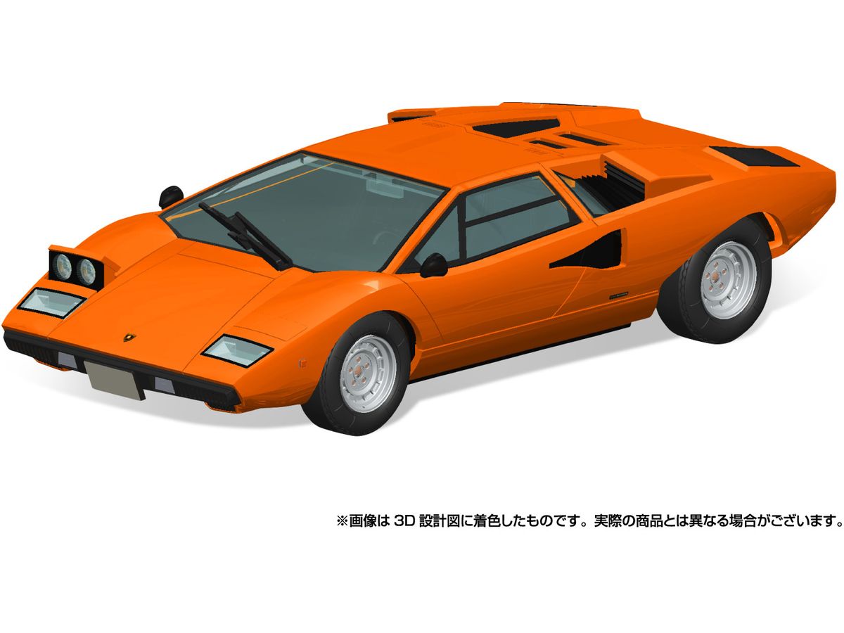 Lamborghini Countach LP400 (Orange)