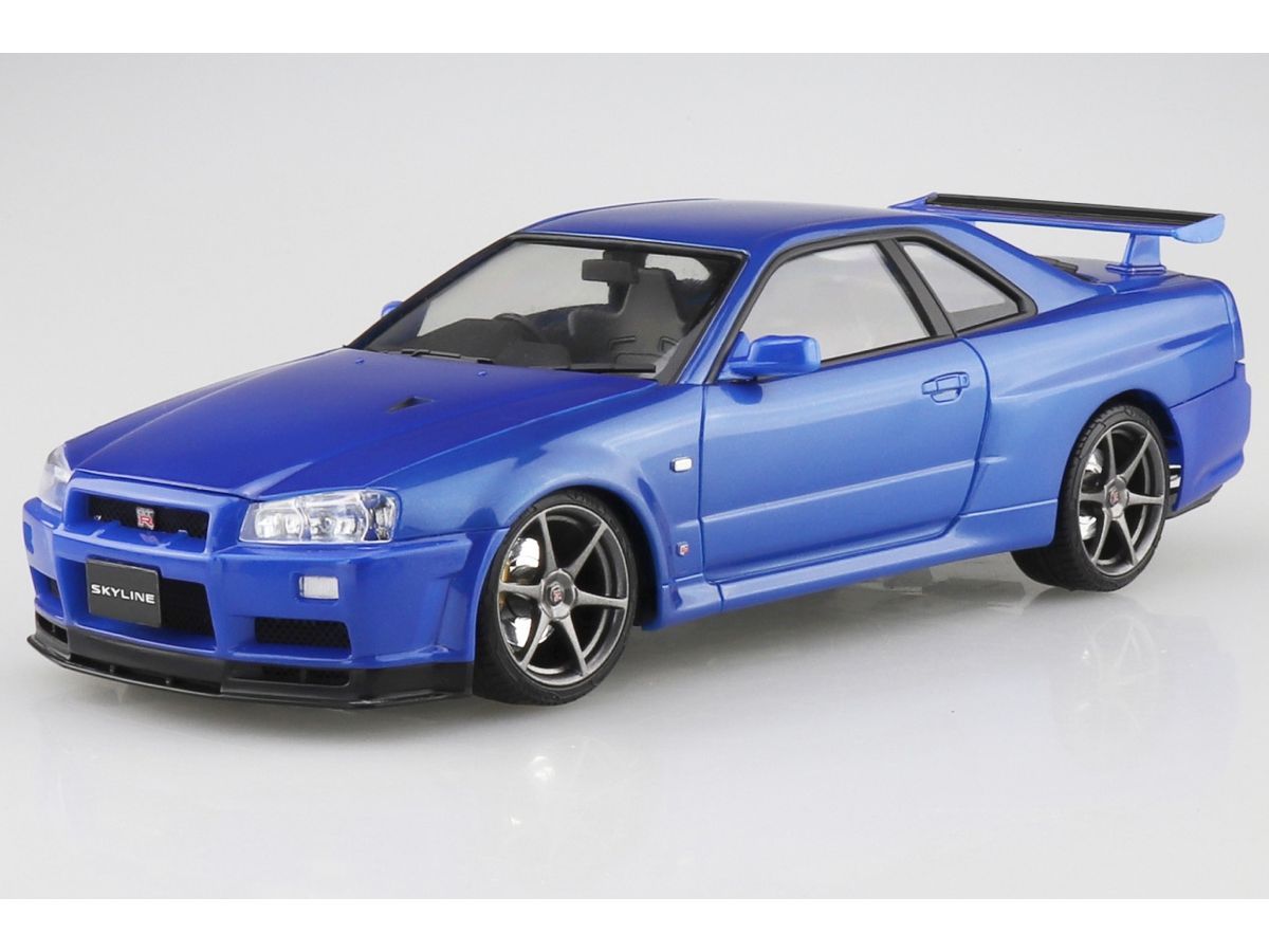 Nissan BNR34 Skyline GT-R V Spec II '00 Bayside Blue