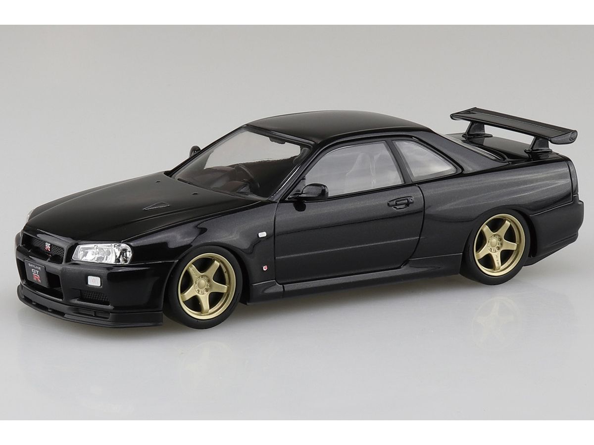 Nissan R34 Skyline GT-R Custom Wheel (Black Pearl)