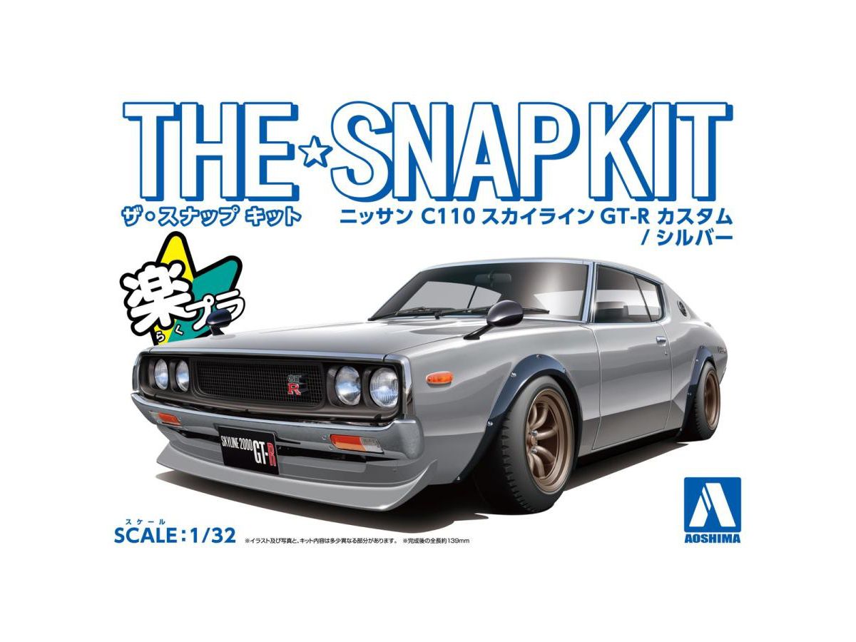 Nissan C110 Skyline GT-R Custom (Silver)