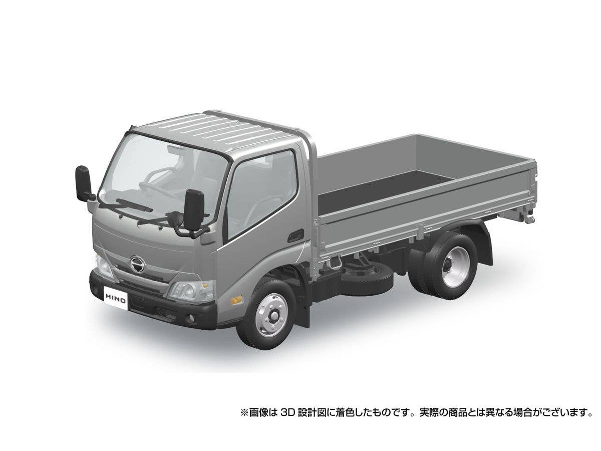 Hino Dutro Flatbed (Silver)