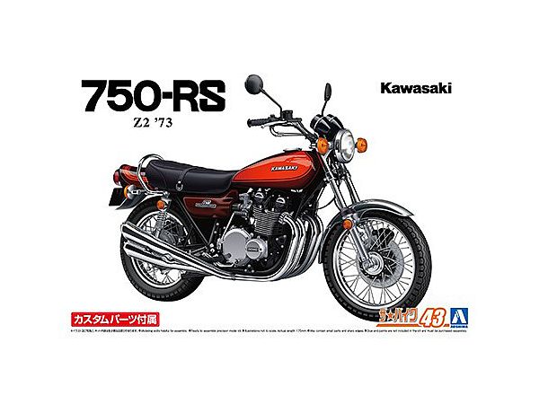 Kawasaki Z2 750RS '73 with Custom Parts