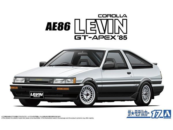 Toyota AE86 Corolla Levin GT-APEX '85