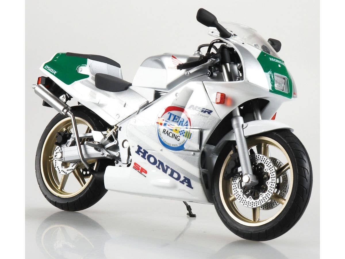 Honda NSR250R SP '89 ROSS WHITE x TERRA SILVER x NOVEMBER SILVER