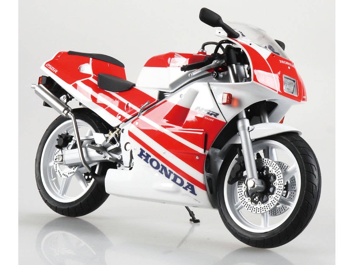 Honda NSR250R '89 ROSS WHITE x FIGHTING RED