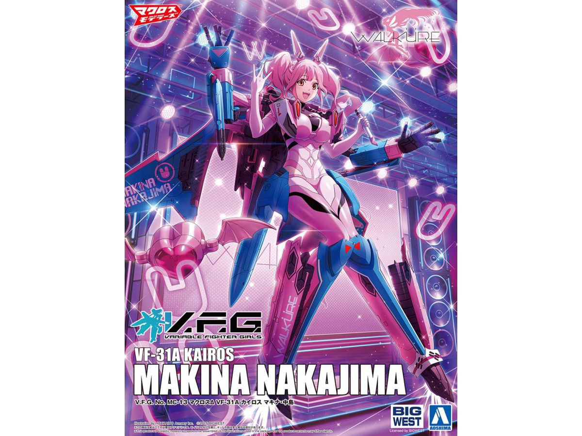 V.F.G. Macross Delta VF-31A Kairos Makina Nakajima (Reissue)