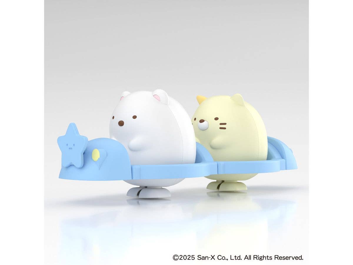 Rakupla Sumikko Gurashi Series Shirokuma & Neko
