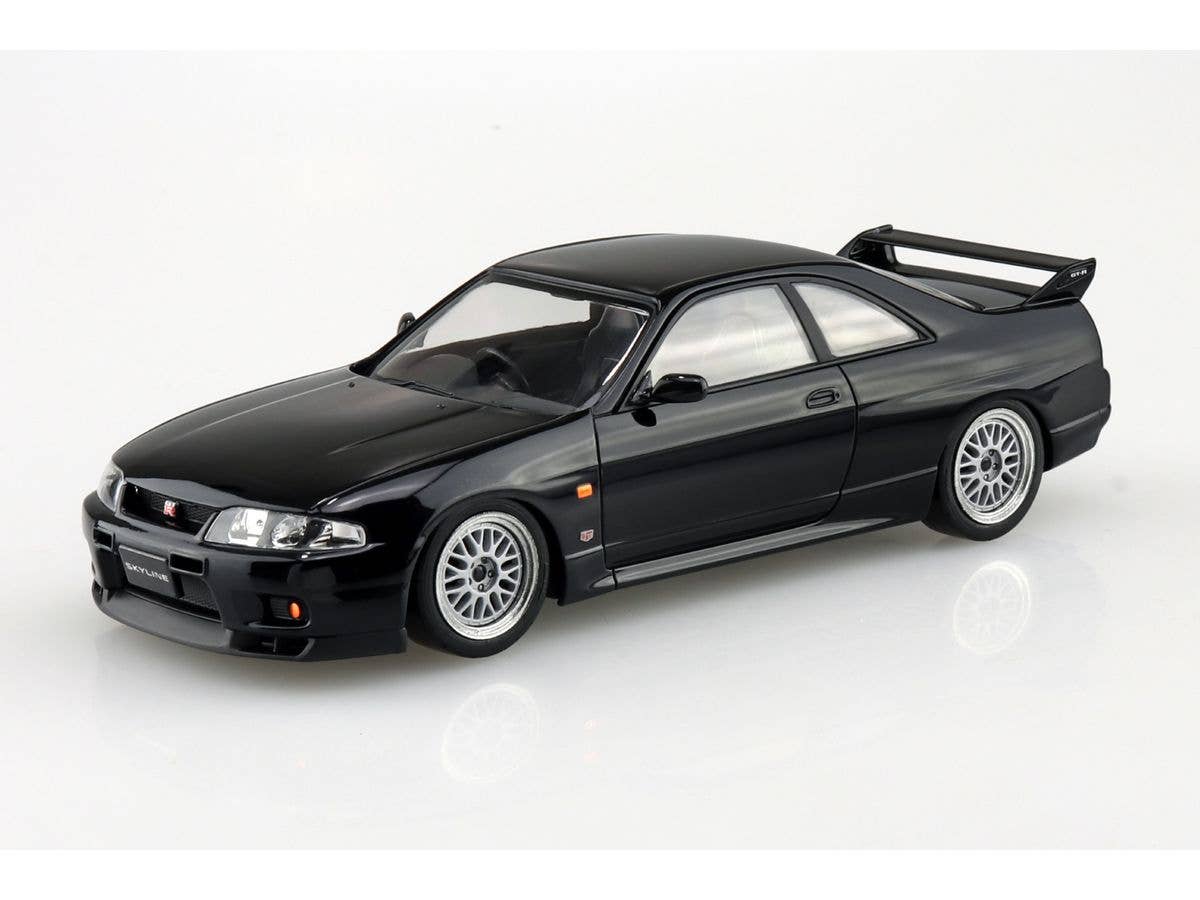 Nissan R33 Skyline GT-R Custom Wheel (Black)