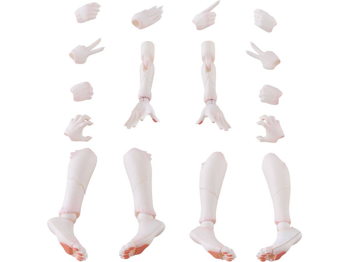 KEMOPLA: Arm & Leg Parts Set 01 [Khao Manee Color]