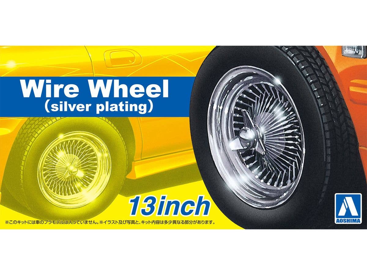 Chrome Wire Wheels 13-inch