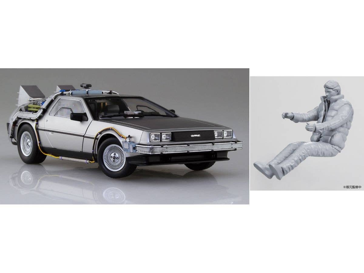 Timemachine from BACK TO THE FUTURE Part I with figure