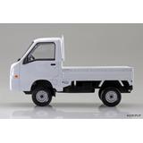 Hi-Story SUBARU SAMBAR ホワイト 1/64 Matchbox Subaru Sambar Pickup Truck Hauler White Diecast 1