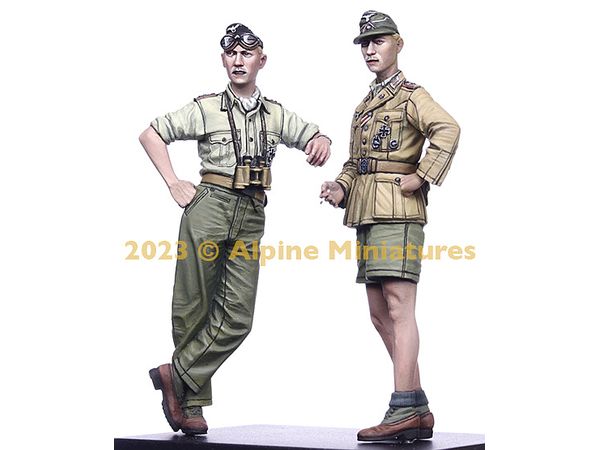 WWII German Africa Corps Armored Officer Set (2 pieces)