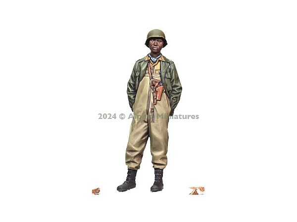 WWII US Army 761st Tank Battalion Tank Crew #1