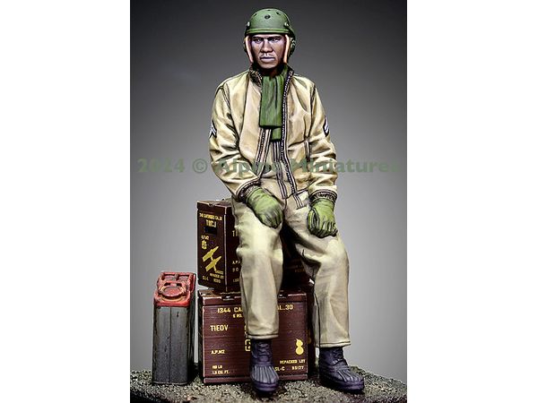 WWII US Army 761st Tank Battalion Tank Crew #2