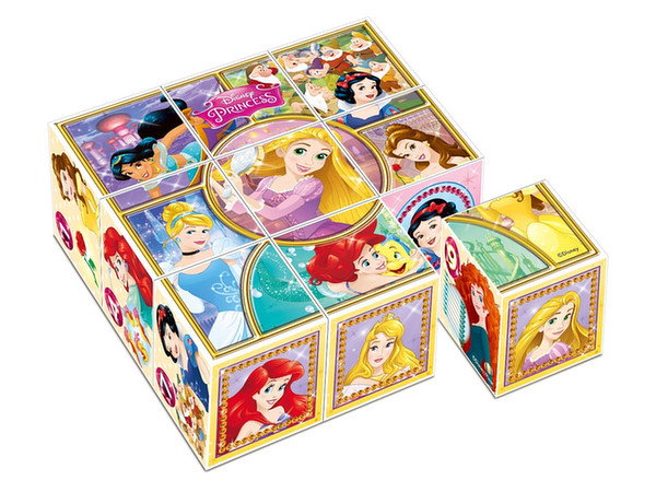 Disney Princess Cube Puzzle 9pcs