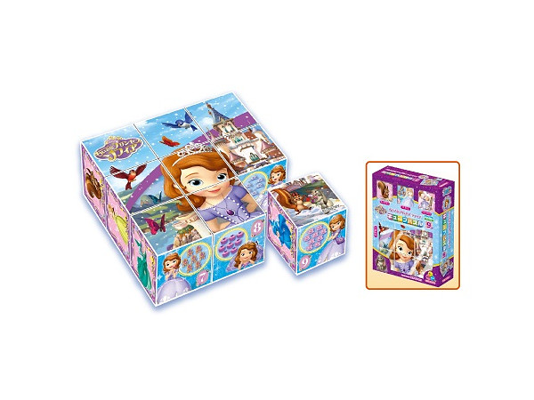 Cube Puzzle Sofia the First 9pcs