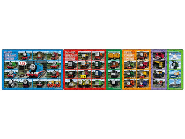 Step Panorama Puzzle: Thomas & Friends Picture Book (8-12-16pcs) (740mm x 165mm)