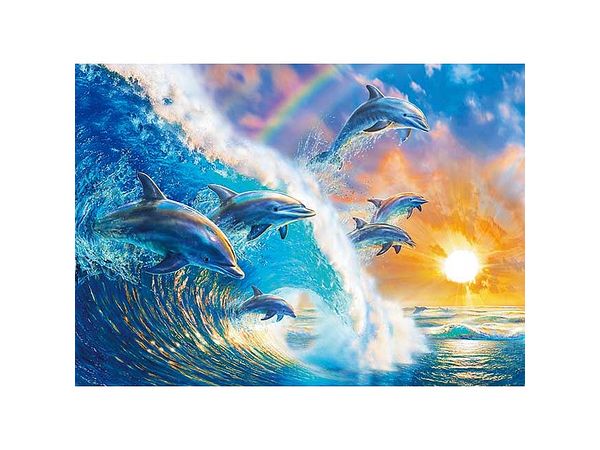 Dolphin Wave 500pcs (53x38cm)
